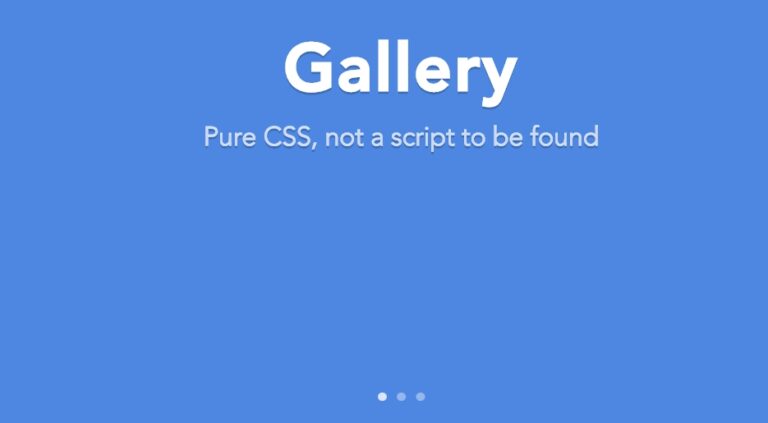 Слайдер картинок css